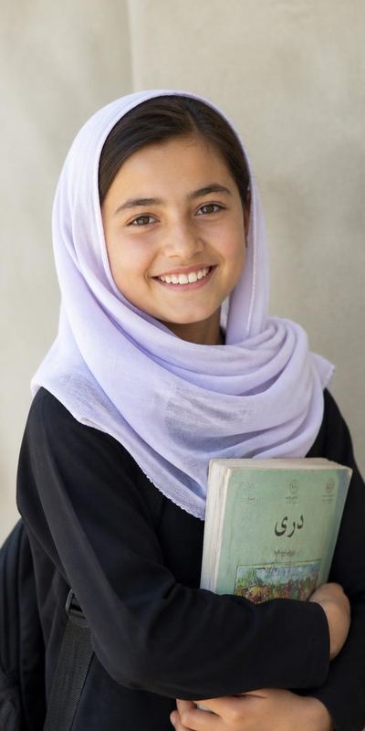 Young girl student learning with PYECSO